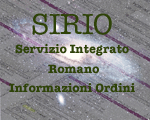 S.I.R.I.O. Servizio Integrato Romano Informazioni Ordini